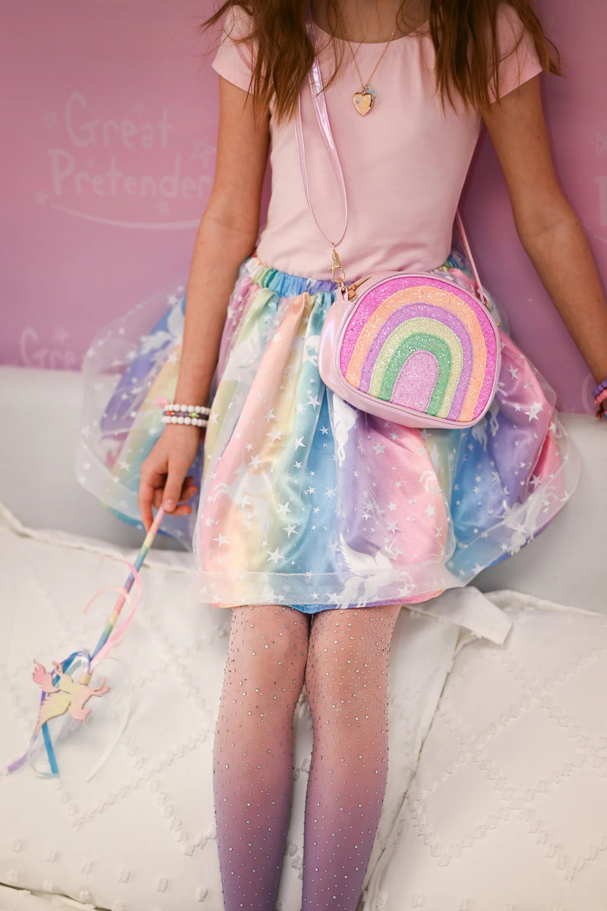 Rainbow Shine Purse Cover