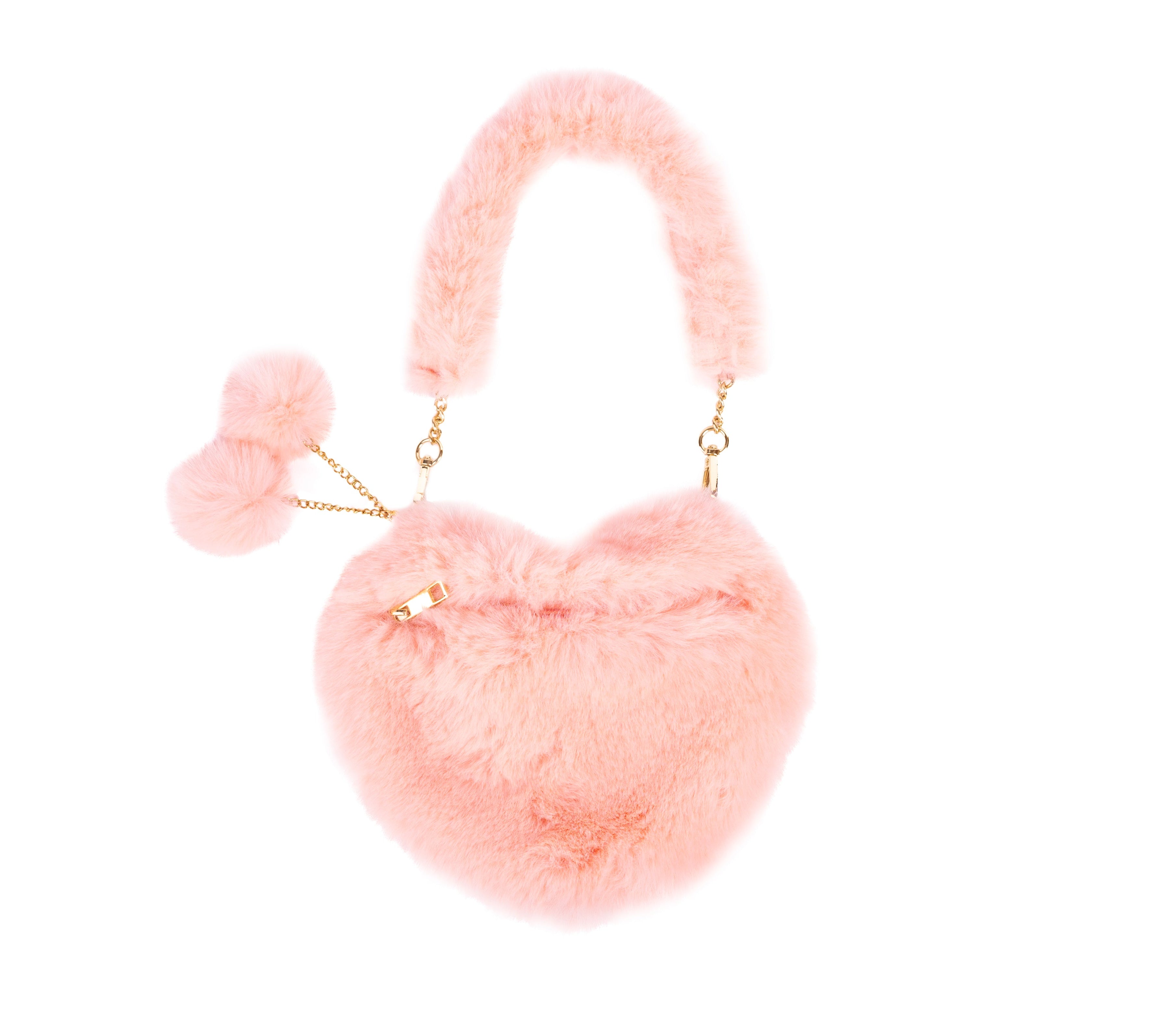 Tomfoolery Toys | Peach Passion Furry Purse