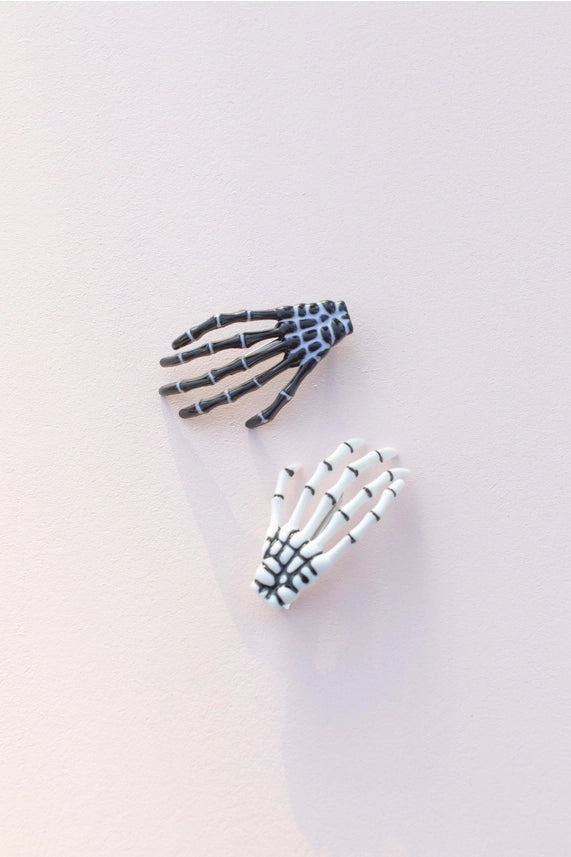 Skeleton Hand Hair Clip Cover