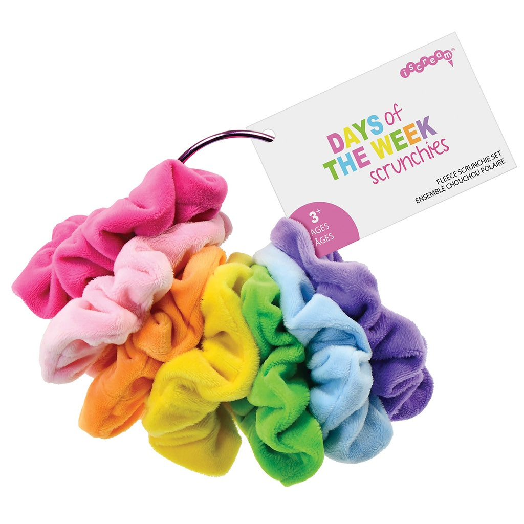 Tomfoolery Toys | Days of the Week Scrunchie Set