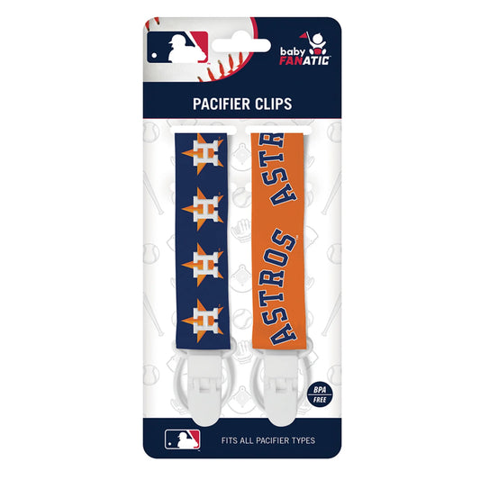Tomfoolery Toys | Houston Astros Pacifier Clips