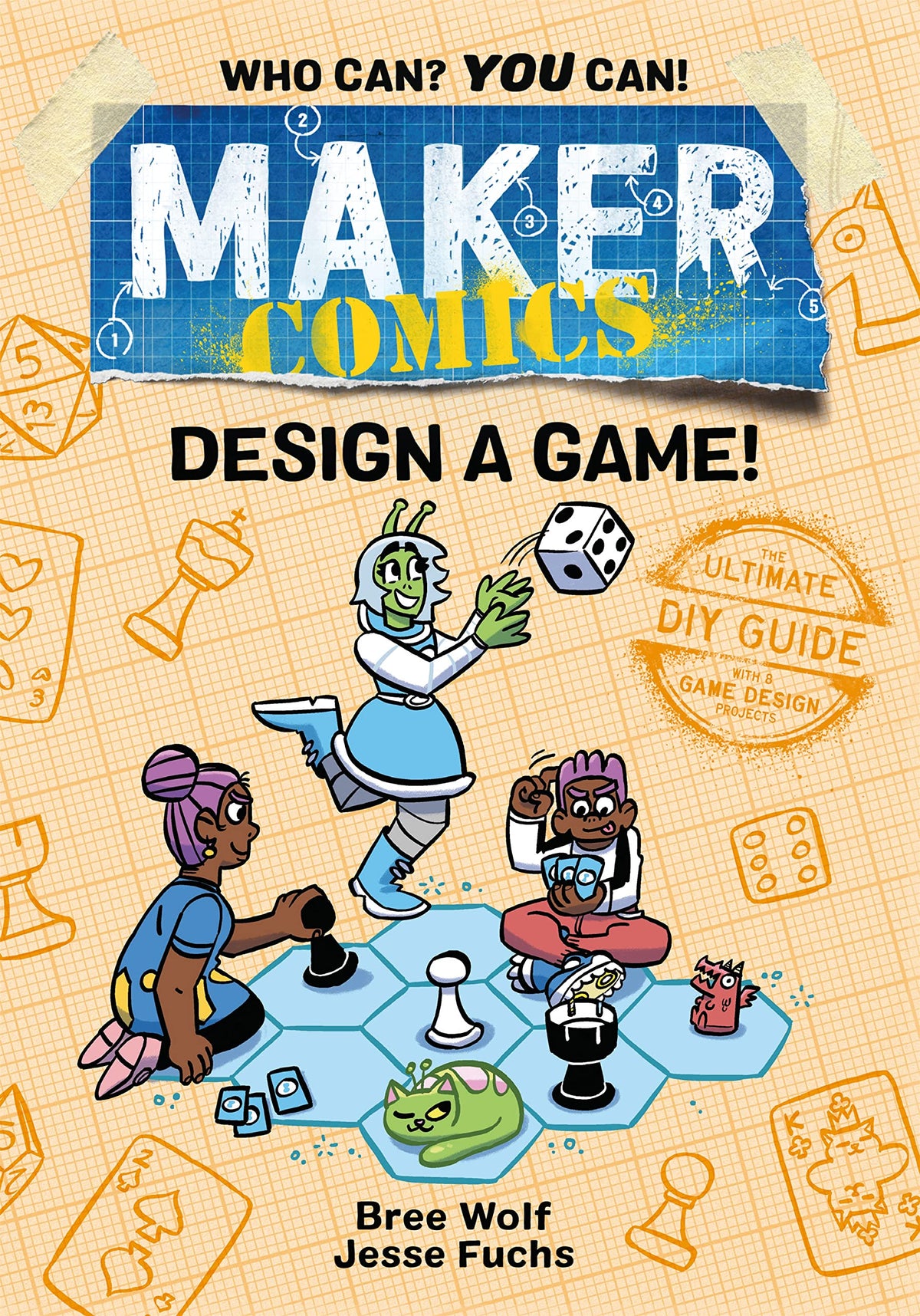 Maker Comics: Design a Game Cover