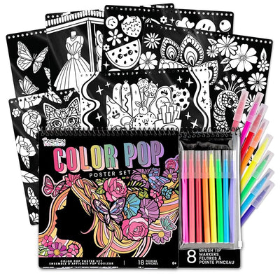 Color Pop Poster Set Preview #1