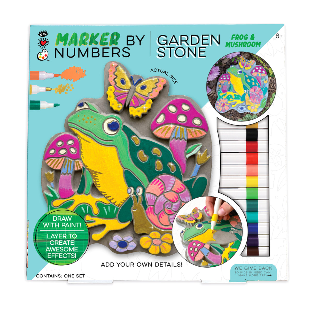 Marker By Number - Garden Stone Cover