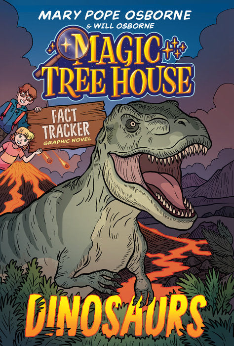 Magic Tree House Fact Tracker Graphic Novel: Dinosaurs Cover