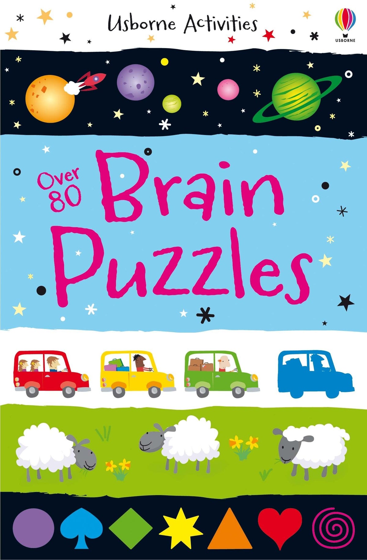 Over 80 Brain Puzzles Cover