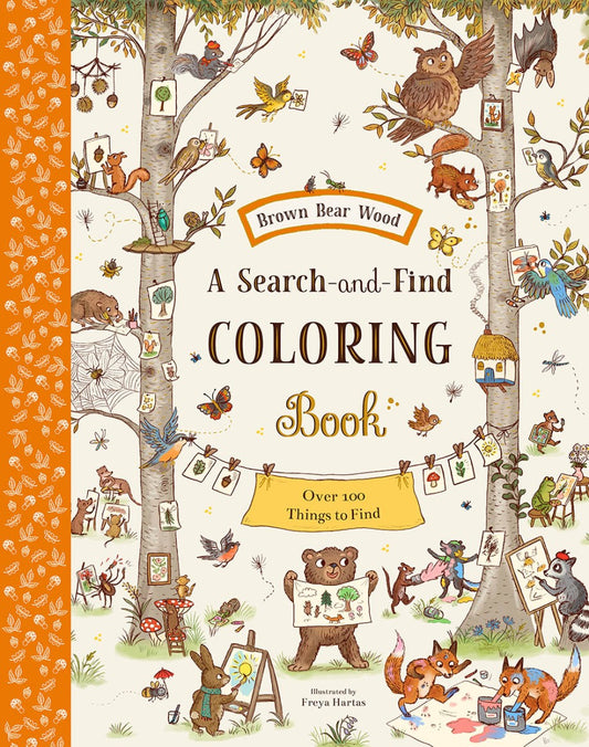 Tomfoolery Toys | Brown Bear Wood: A Search-and-Find Coloring Book