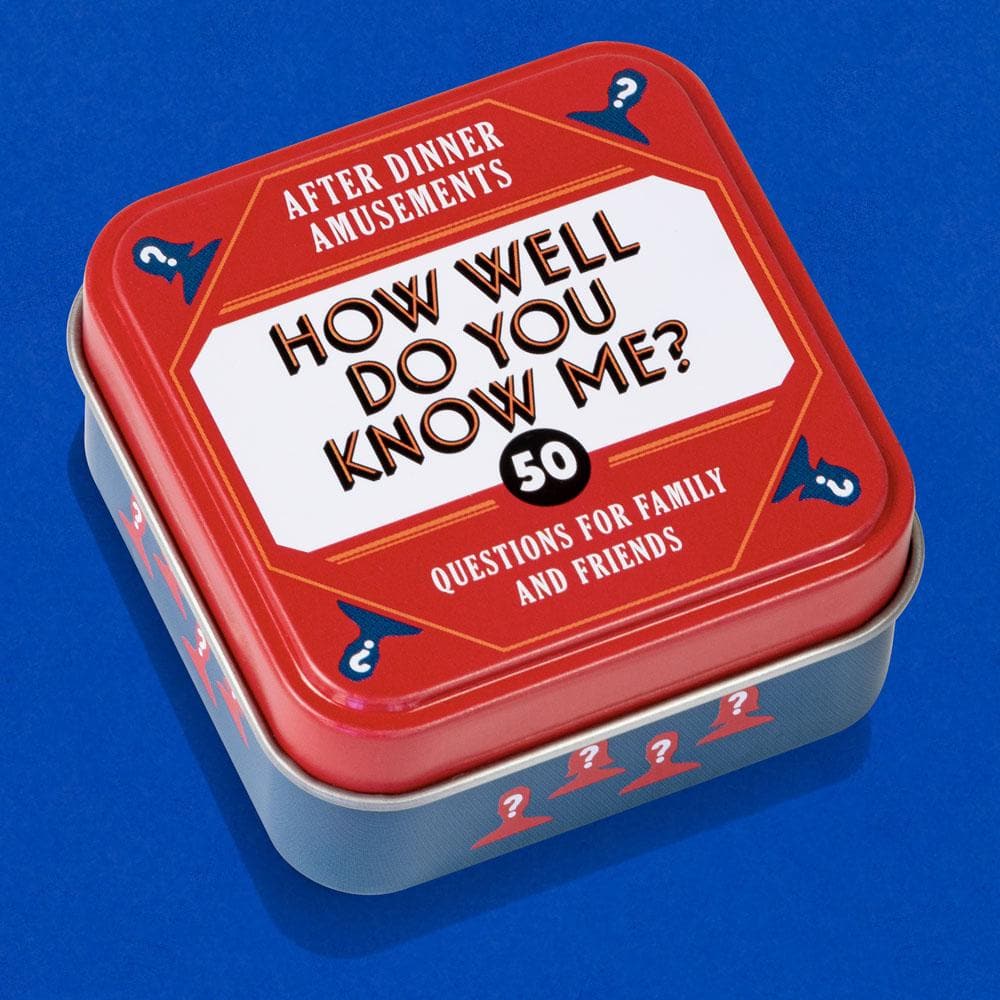 After Dinner Amusements: How Well Do You Know Me? Cover