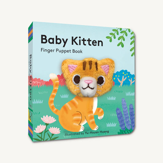 Tomfoolery Toys | Baby Kitten: Finger Puppet Book