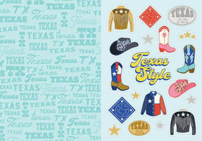 I Love Texas Sticker Book Preview #4