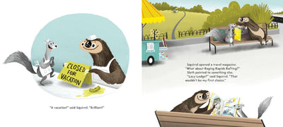 Sloth and Squirrel on Vacation Preview #2