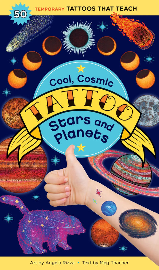 Tomfoolery Toys | Cool, Cosmic Tattoo Stars and Planets