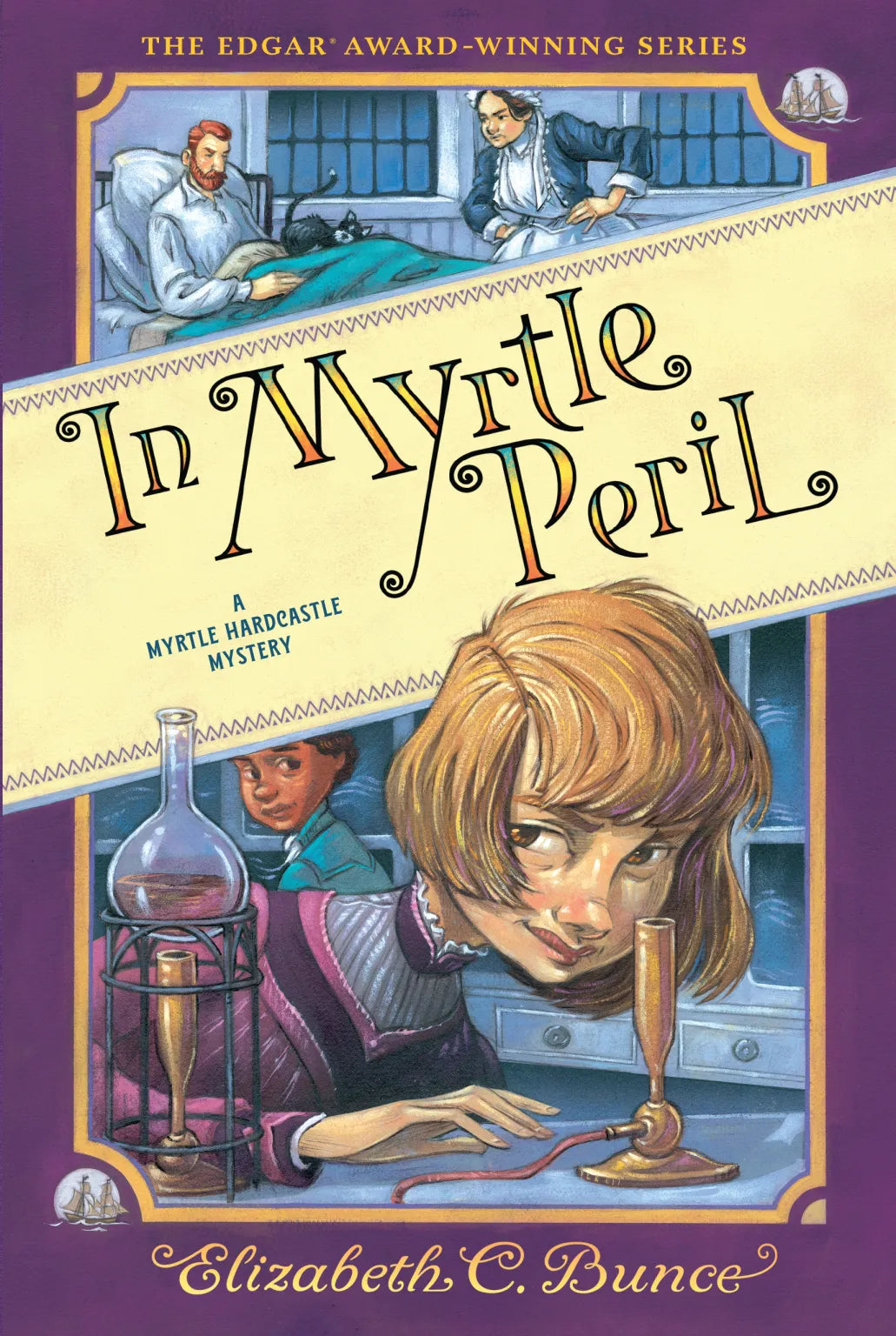 In Myrtle Peril (Myrtle Hardcastle Mystery 4) Cover