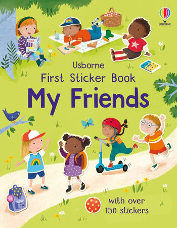 Tomfoolery Toys | First Sticker Book: My Friends