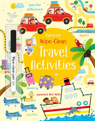Wipe Clean Travel Activities Preview #1