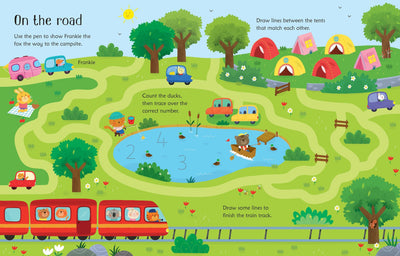 Wipe Clean Travel Activities Preview #2