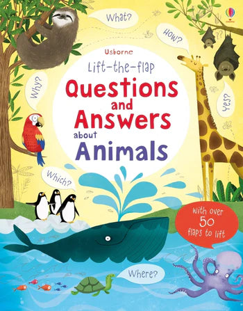 Lift-the-Flap Q&A: About Animals Cover
