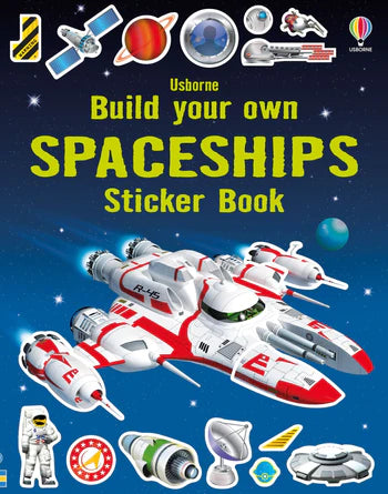 Tomfoolery Toys | BYO Spaceships Sticker Book