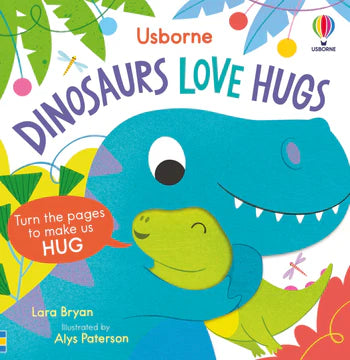 Dinosaurs Love Hugs Cover