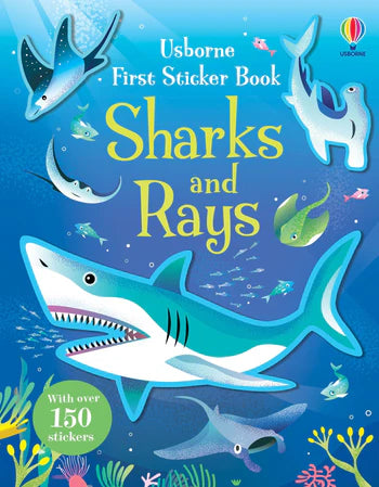 Tomfoolery Toys | First Sticker Book: Sharks & Rays
