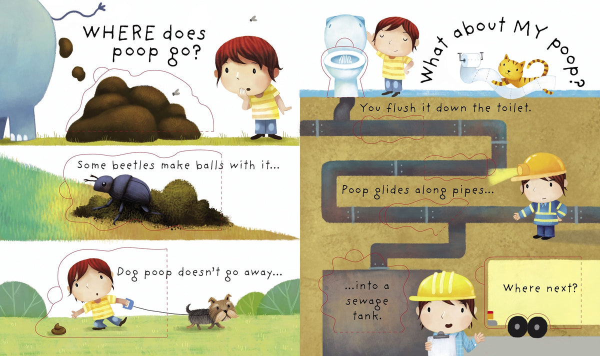 Lift-the-Flap Very First Q&A: What Is Poop? Cover