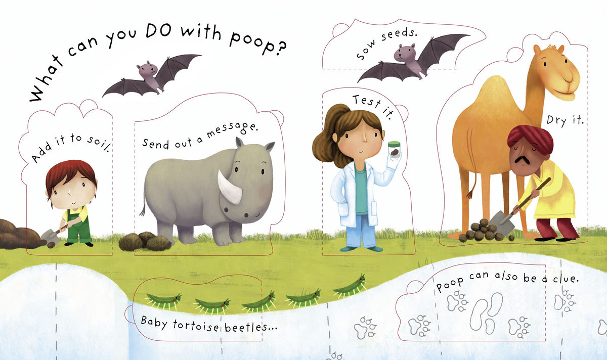 Lift-the-Flap Very First Q&A: What Is Poop? Cover