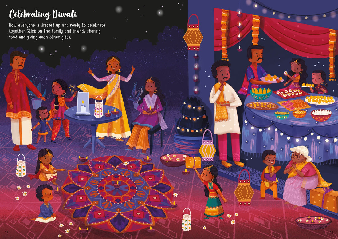 Little First Stickers: Diwali Preview #2