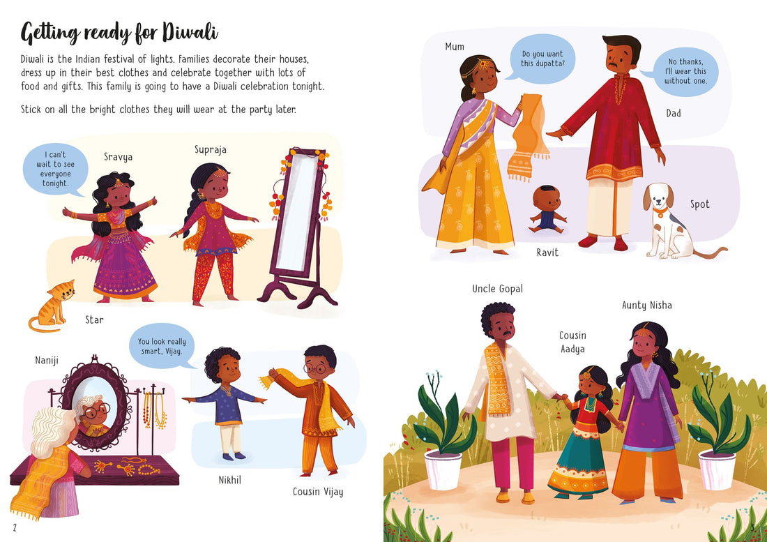Little First Stickers: Diwali Preview #3