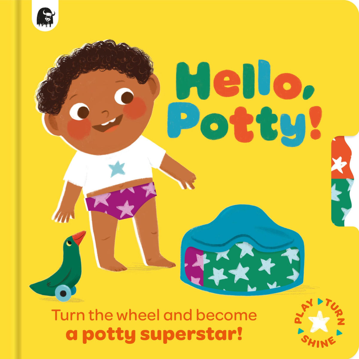 Hello, Potty!: Turn the wheel and become a potty superstar! Cover