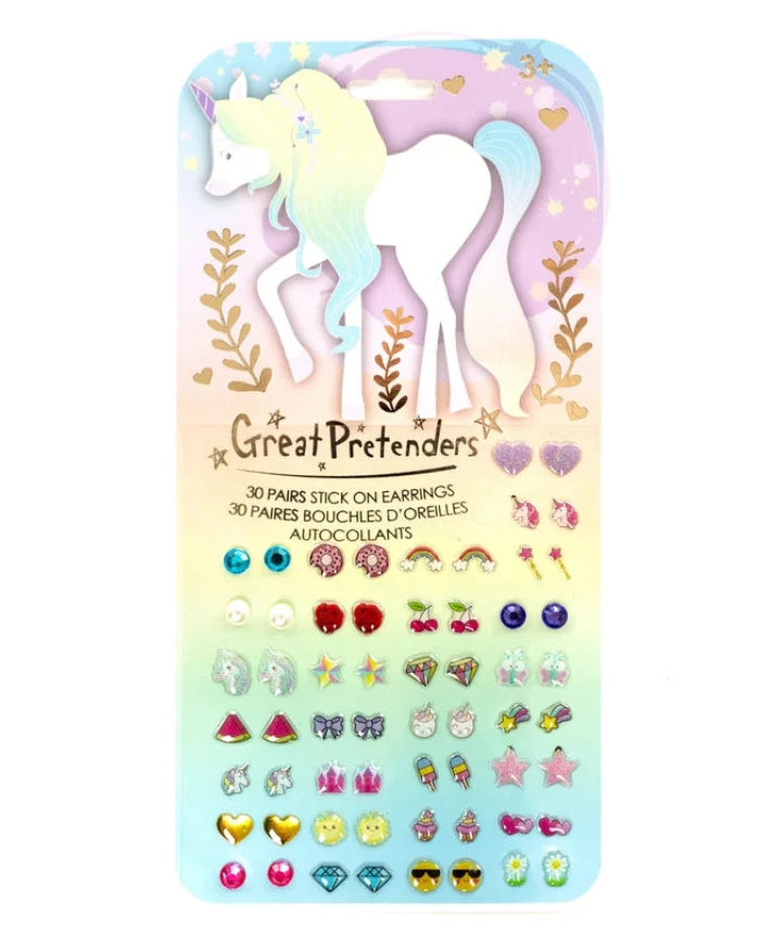 Tomfoolery Toys | Whimsical Unicorn Sticker Earrings