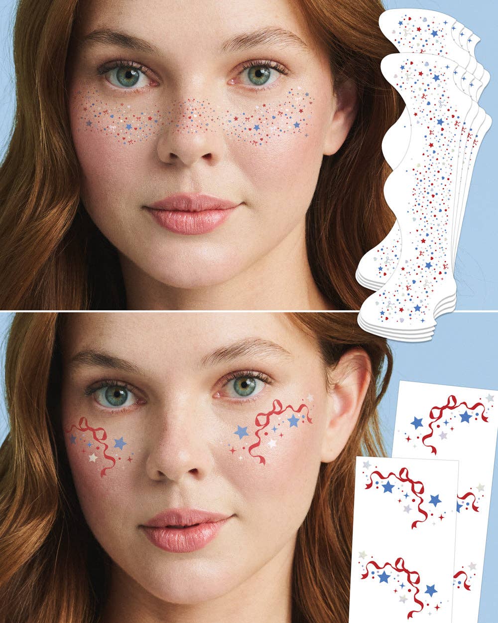 Tomfoolery Toys | Fourth of July Freckle Tattoos
