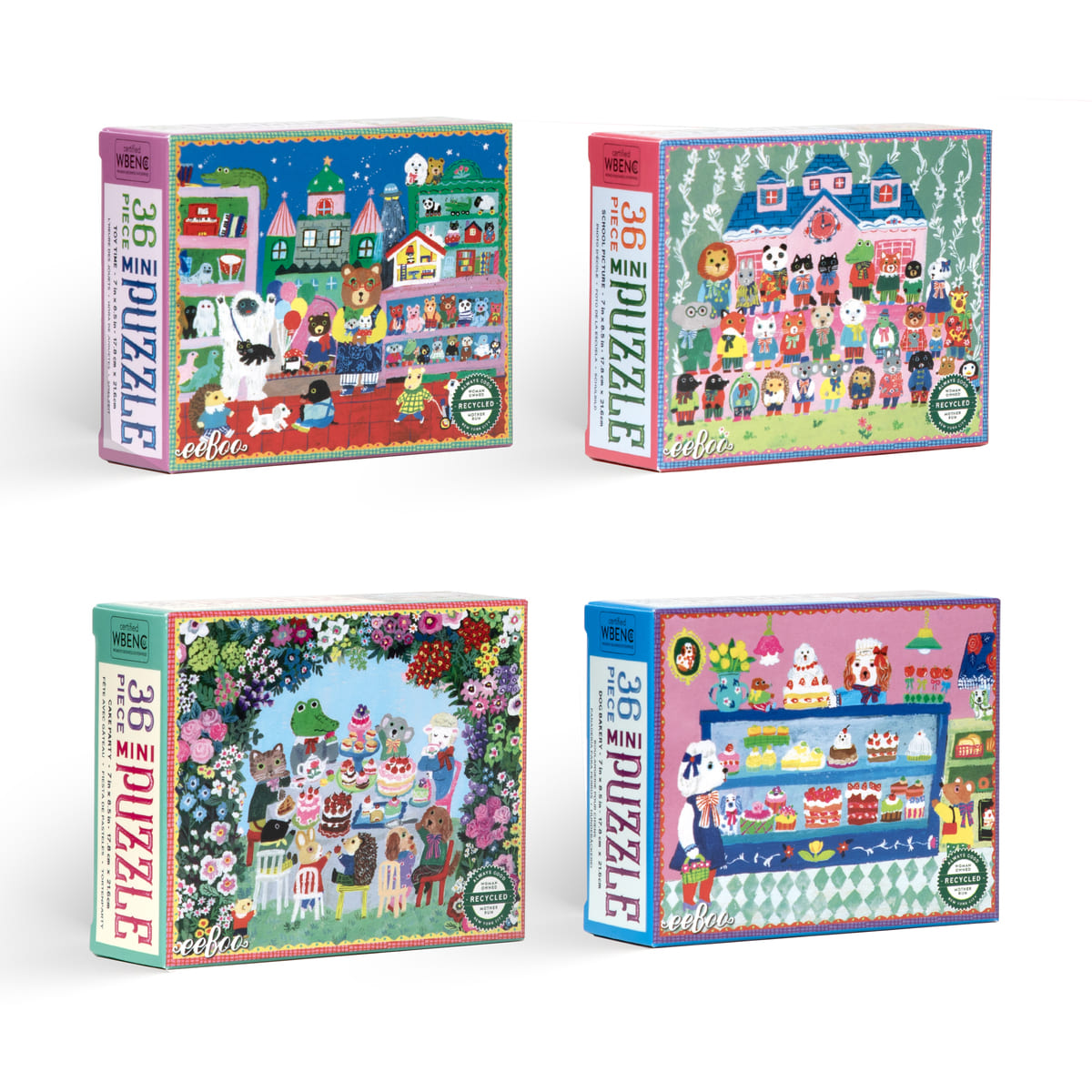 Yumi's 36pc Mini Puzzles Cover