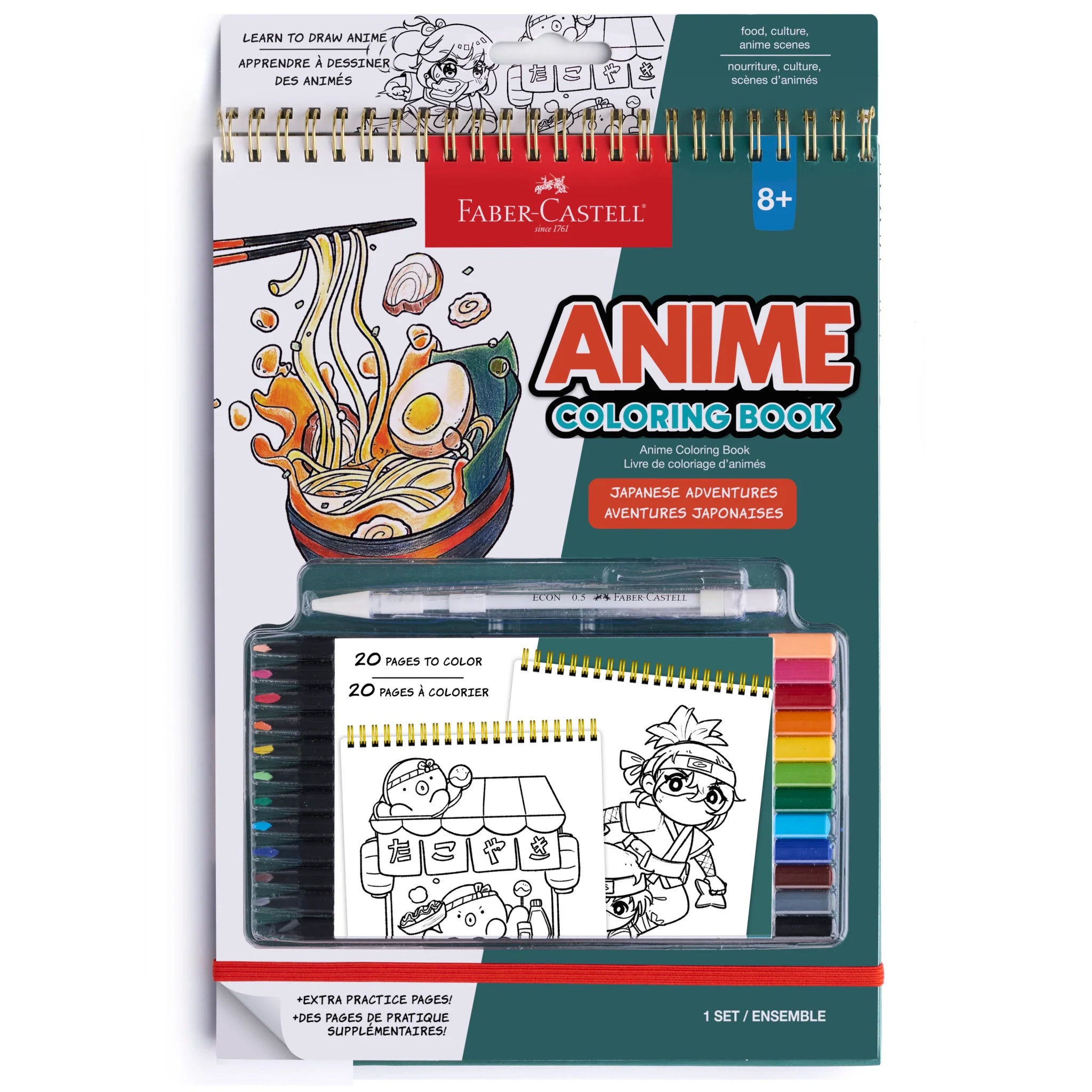 Tomfoolery Toys | Japanese Adventures Anime Drawing Kit