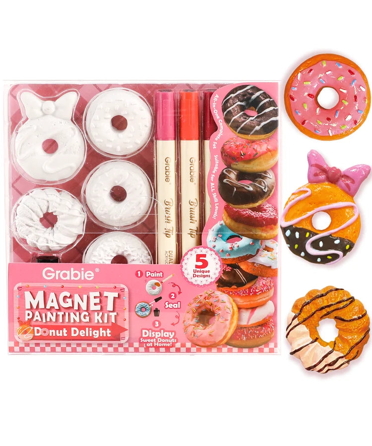 Tomfoolery Toys | Donut Delight Magnet Painting Kit