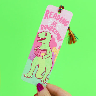 Reading Is Rawrsome Bookmark Preview #1