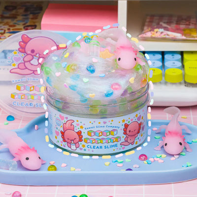 Baby Axolotl Clear Slime Preview #2