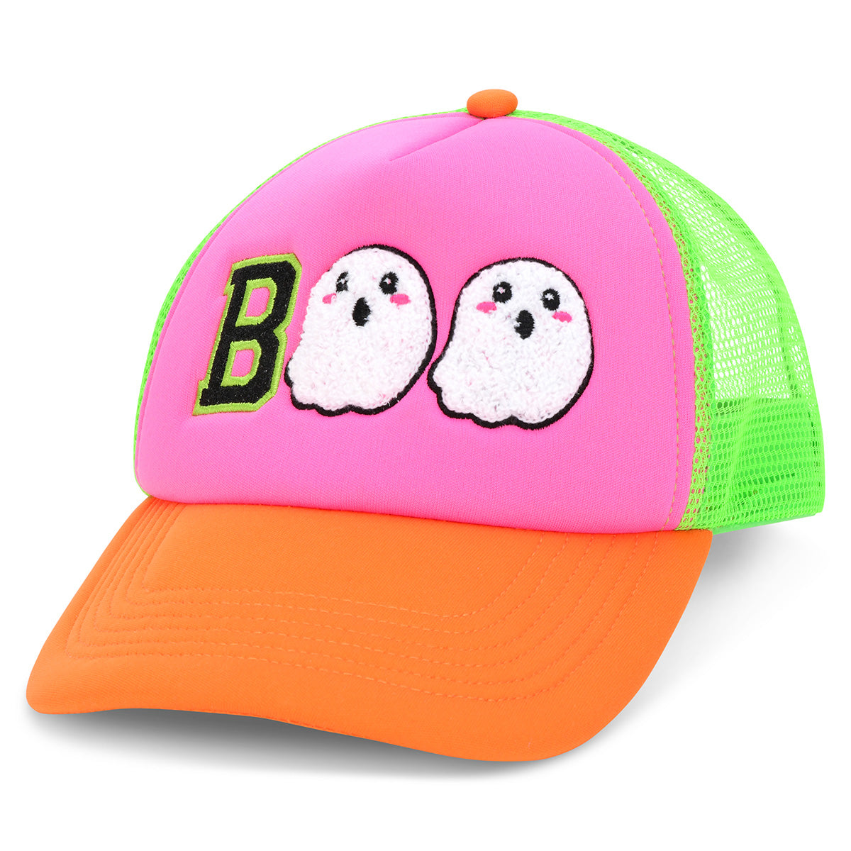 Boo Trucker Hat Cover