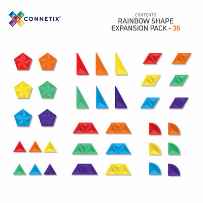 Rainbow Shape Expansion Pack, 36pc Preview #6