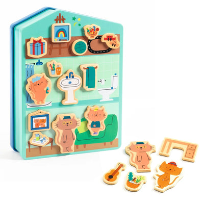 InZeBox Wooden Magnetics: InZeHouse Preview #4