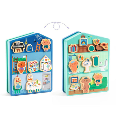 InZeBox Wooden Magnetics: InZeHouse Preview #2
