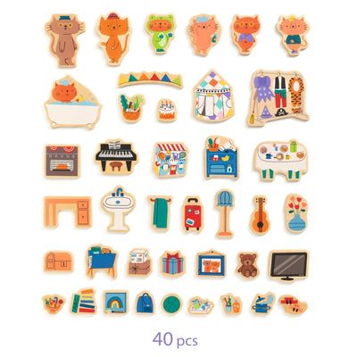 InZeBox Wooden Magnetics: InZeHouse Preview #5