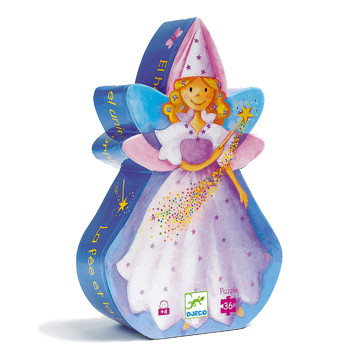 Fairy & Unicorn Silhouette Puzzle Cover