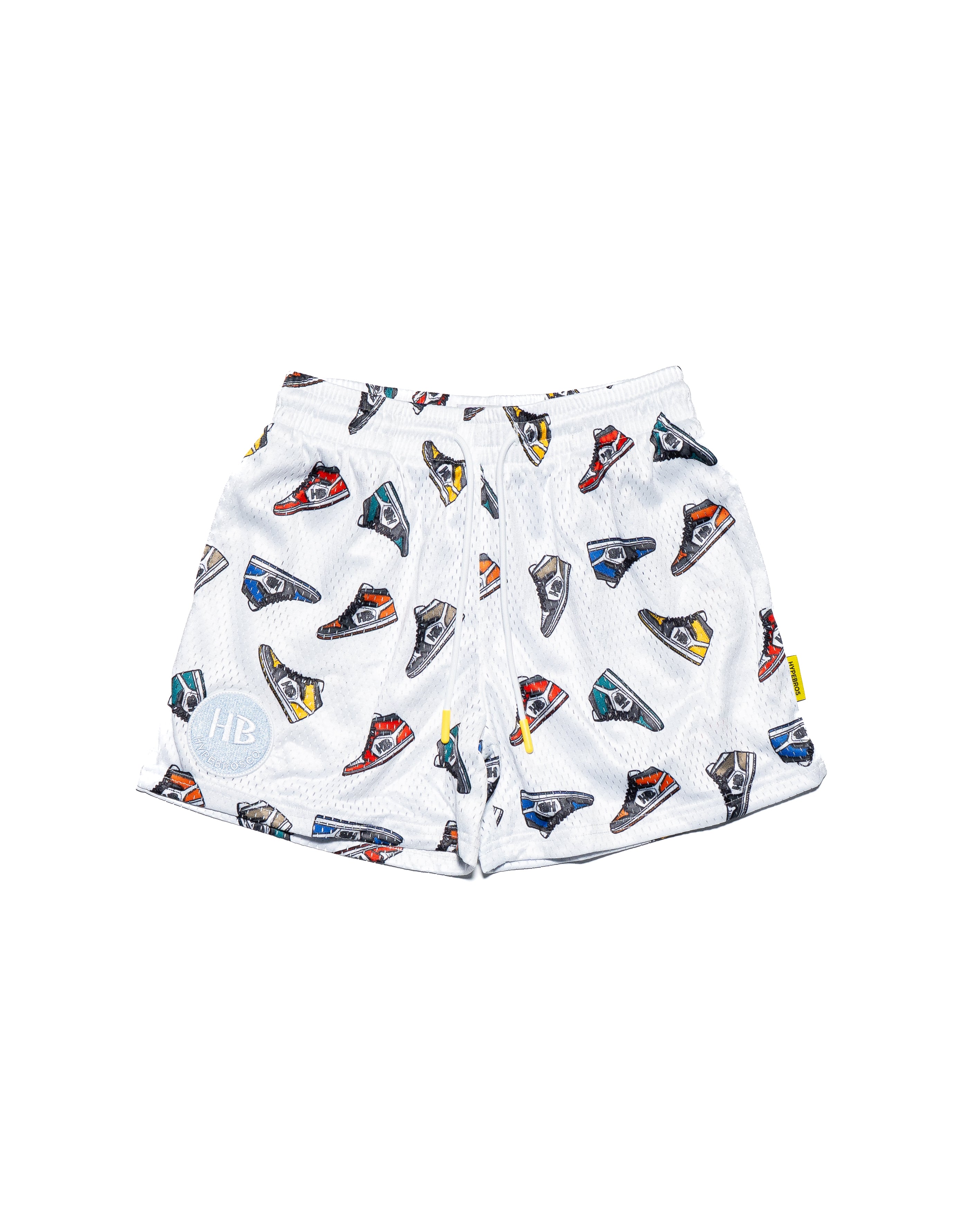 Tomfoolery Toys | HB Kickin' Hype Shorts-White