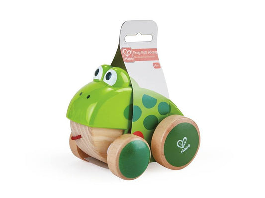 Tomfoolery Toys | Frog Pull Along