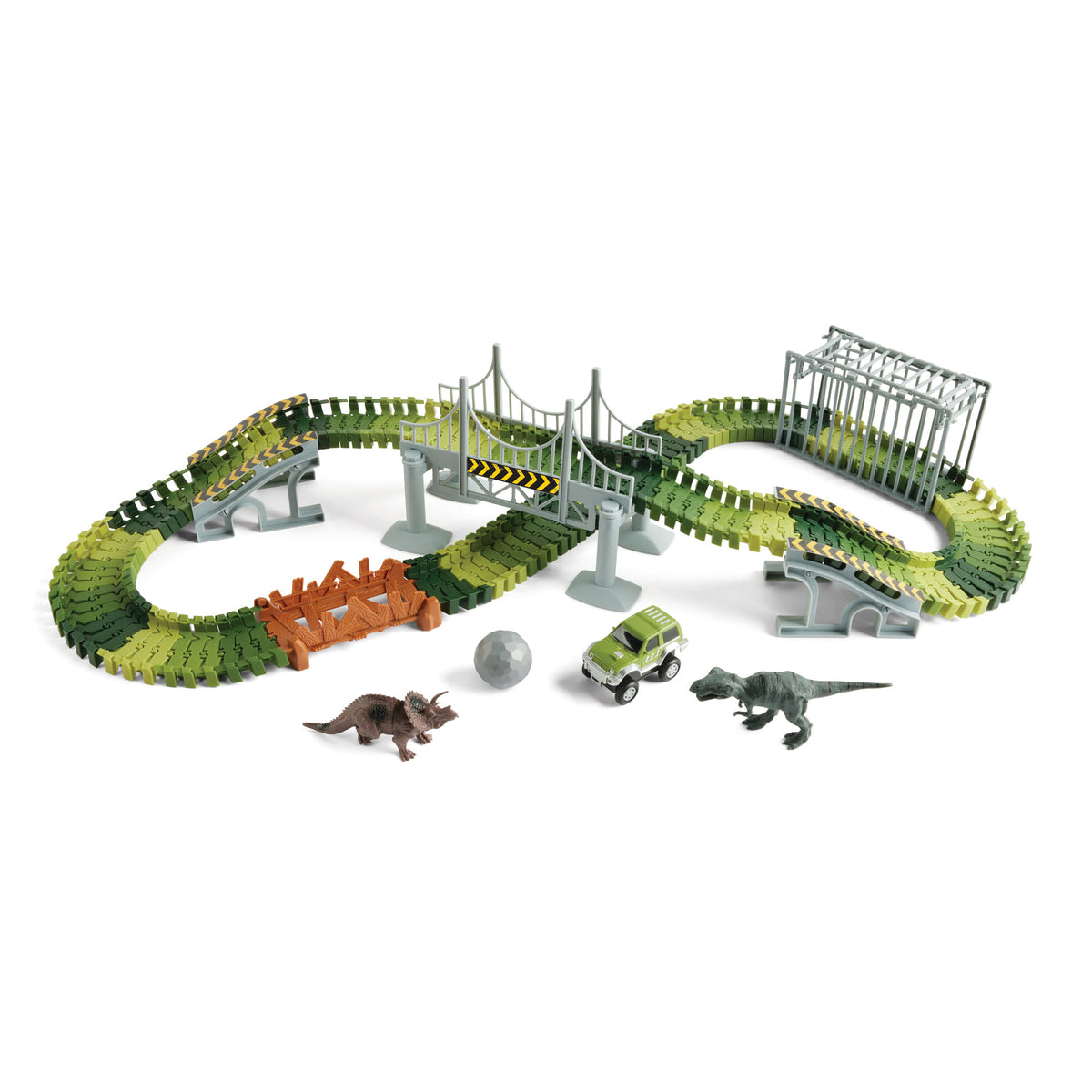 Dino Land Race Track Cover