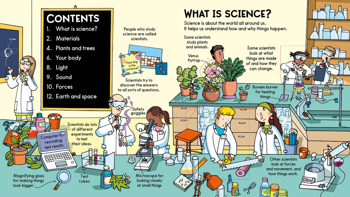 Lift-the-Flap Look Inside Science Cover