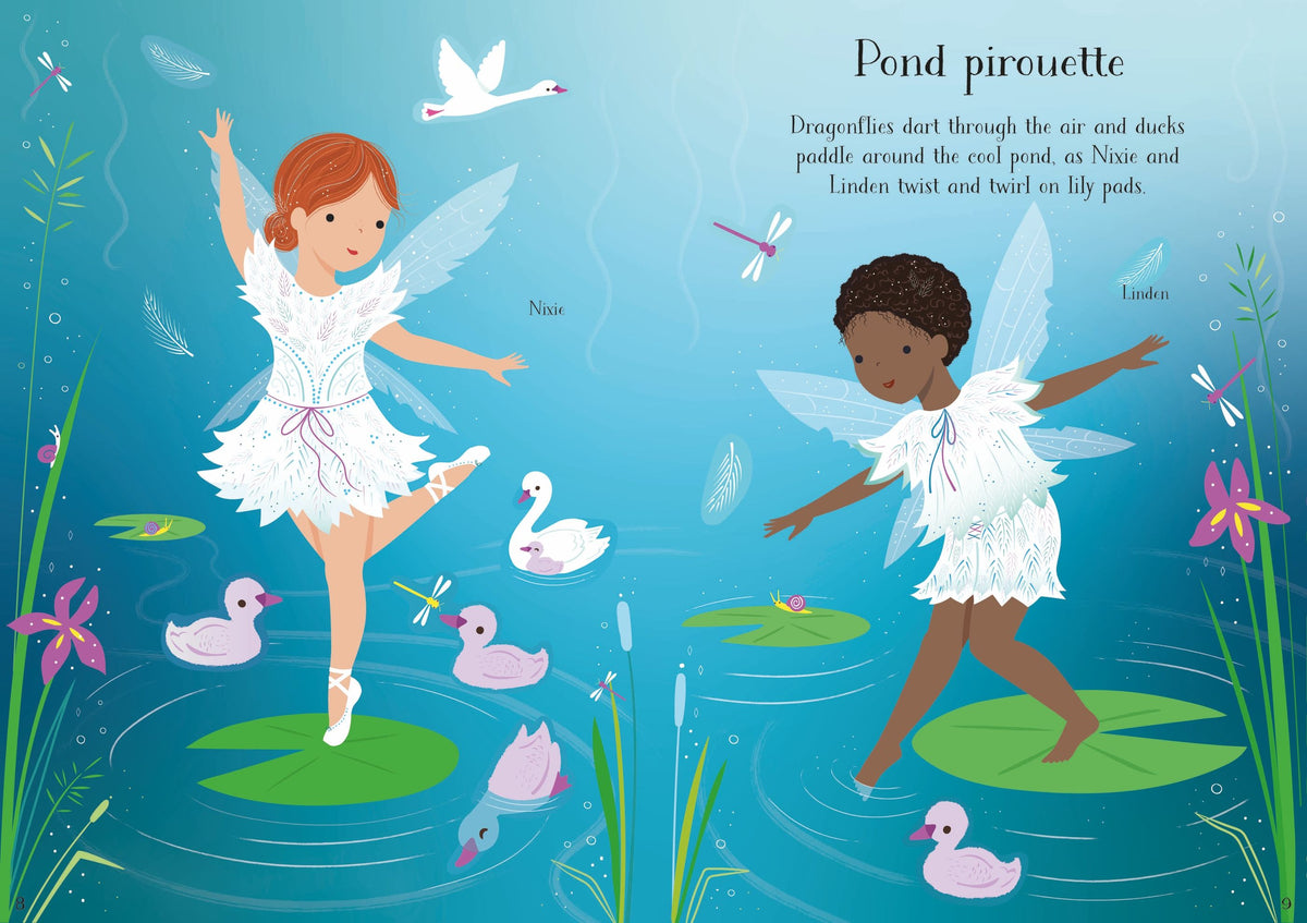 Little Sticker Dolly Dressing: Ballet Fairies Cover