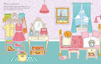 First Sticker Book Dollhouse Preview #3