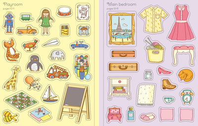 First Sticker Book Dollhouse Preview #4