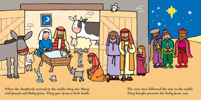 The Nativity Usborne Touchy Feely Preview #3